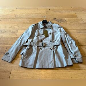 Pure Collection Beige Trench Coat Women’s Sz XL NWT‎